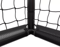 Hudora Pro Tect Advanced fém focikapu 240 cm - Fekete/Piros