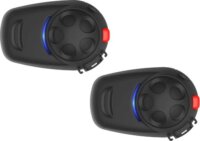 Sena SMH5 Motoros kommunikációs rendszer 2 db / csomag 400m - Fekete