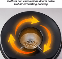 Beper P101CUD053 Olajmentes Popcorn készítő Gép 1200 Watt - Focilabda mintás