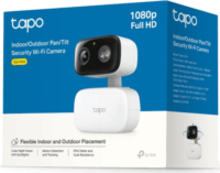 TP-Link Tapo C206 Smart Wifi FullHD 360° forgatható Okos Kamera - Fehér