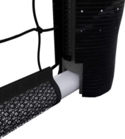 Hudora Pro Tect Advanced fém focikapu 360 cm - Fehér/Fekete