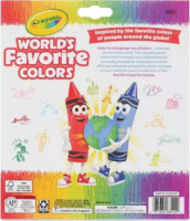 Crayola a világ kedvenc színei ceruza készlet (50 db / csomag)