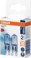 Osram Halopin Oven Sütő Izzó 40W 490lm 2700K G9 - Meleg fehér (2db/csomag)