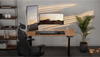 Endorfy Atlas GS 15"-32" TV / Monitor asztali tartó kar - Fekete (2 kijelző)