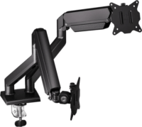 Endorfy Atlas GS 15"-32" TV / Monitor asztali tartó kar - Fekete (2 kijelző)