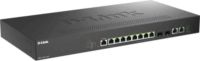 D-Link DMS-1250-12TP/E Fémházas Smart Managed 12-port Gigabit Rack Switch