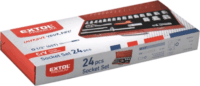 Extol Premium Dugókulcs készlet (24db / csomag)