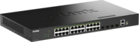 D-Link DGS-1530-28P E Fémházas Smart Managed 24-port Gigabit Rack Switch