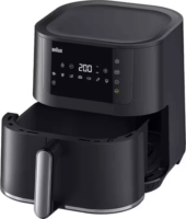 Braun HF5034IBK AirFryer Forrólevegős sütő 6L 1700 Watt - Fekete