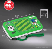 dreamGear My Arcade Pocket Player All-Star arena Hordozható Retro Játékkonzol - Zöld