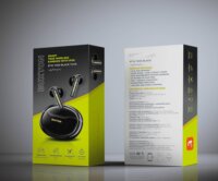 Buxton BTW 7200 Black Tuya Bluetooth Fülhallgató Headset Töltőtokban - Fekete