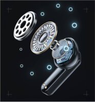 Buxton BTW 8200 Raccoon Bluetooth Wireless Fülhallgató Headset - Fekete