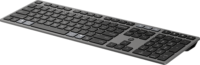 HP 720 Többeszközös Wireless Billentyűzet US - Ezüst/Fekete