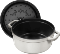 Staub La Cocotte Öntöttvas Lábas Ø 26cm 5,2L - Fehér
