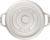 Staub La Cocotte Öntöttvas Lábas Ø 26cm 5,2L - Fehér