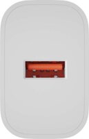 Natec NUC-2392 Ribera USB-A Hálózati Töltő Adapter 18W - Fehér