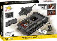 Cobi Panzer III Ausf.H Tank 963 darabos építőjáték