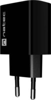 Natec NUC-2393 Ribera USB-A Hálózati Töltő Adapter 18W - Fekete
