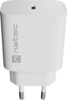 Natec NUC-2394 Ribera USB-C Hálózati Töltő Adapter 20W - Fehér