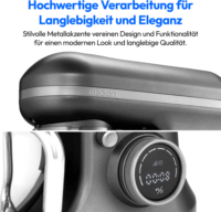 Medion MD18420 LIFE Konyhai robotgép 5L 1200 Watt - Ezüst