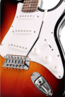 Arrow Tonecaster ST 111 Klasszikus Elektromos Gitár - Barna / Fehér