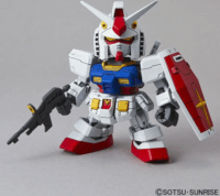 Bandai SDEX RX-78-2 Gundam műanyag figura