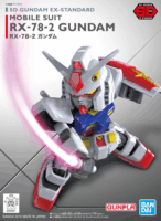 Bandai SDEX RX-78-2 Gundam műanyag figura