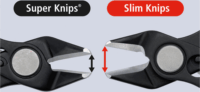 Knipex Slim Knips Oldalvágó Csípőfogó 150mm - Piros/Kék
