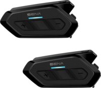 Sena Spider RT1 Motoros Kommunikációs rendszer 2000m - fekete (2db / csomag)