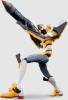 Blokees Evangelion Action Edition - Proto Type 00 műanyag figura