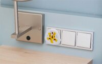 Skross SKR1500211EC Világ → Európa Utazó Adapter 2 és 3 Pólusú Eszközökhöz - Fehér
