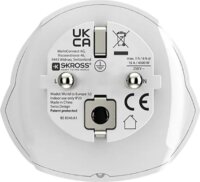 Skross SKR1500211EC Világ → Európa Utazó Adapter 2 és 3 Pólusú Eszközökhöz - Fehér