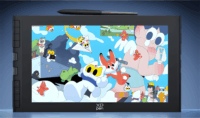 XP-Pen Artist 12 3rd Gen Grafikus Kijelző 11,9" - Fekete