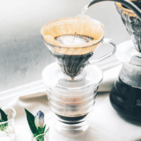 Hario V60-01 Műanyag Kávécsepegtető / Dripper 1-2 csészéhez - Átlátszó