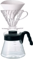 Hario V60-02 Műanyag Kávécsepegtető / Dripper 1-4 csészéhez - Átlátszó