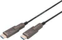 Digitus AK-330127-150-S HDMI - Micro HDMI 4K UHD AOC Optikai Kábel 15m - Fekete