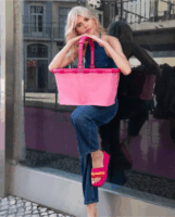 Reisenthel BK3093 Bevásárló kosár 22L 48x29x28 cm - Rózsaszín