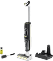 Kärcher FCV 4 Dry Pet&Home Akkus Porzsák nélküli álló Felmosó porszívó 180W - Fehér / Fekete