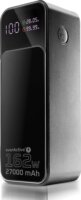 EverActive EB-27Q Powerbank 27000mAh 162,5W LCD Kijelzővel - Fekete
