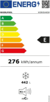 Whirlpool W3RHS44EW Szabadonálló Fagyasztóláda 442L - Fehér