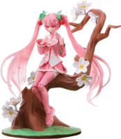 Blokees Fantastic Edition Hatsune Miku - Sakura Miku műanyag figura