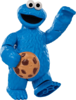 Blokees PreCool Szezám utca S2 - Sütiszörny figura