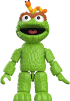 Blokees PreCool Szezám utca S1 - Oscar figura