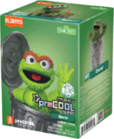 Blokees PreCool Szezám utca S1 - Oscar figura