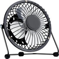 Lifetime 871125250407 Air Asztali USB ventilátor Ø 13cm - Fekete