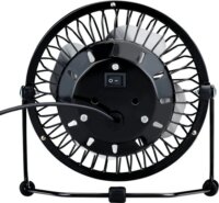 Lifetime 871125250407 Air Asztali USB ventilátor Ø 13cm - Fekete