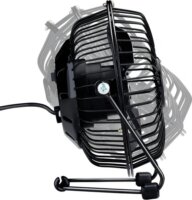 Lifetime 871125250407 Air Asztali USB ventilátor Ø 13cm - Fekete