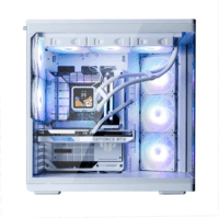 Zalman P60 Midi Torony Számítógépház + 5db 120mm ventilátor - Fehér