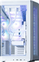 Zalman P60 Midi Torony Számítógépház + 5db 120mm ventilátor - Fehér