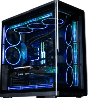 Zalman P60 Midi Torony Számítógépház + 5db 120mm ventilátor - Fekete